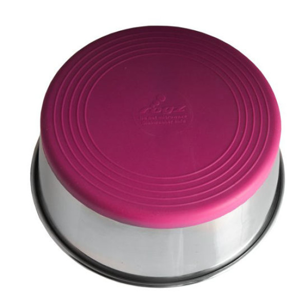 Slurp Bowlz Stainless Steel -Pink Color ( Large) 不鏽鋼防滑碗-粉紅色 (大型) 